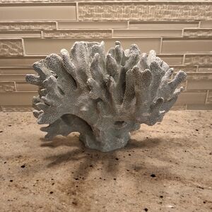 Pottery Barn Chambray Coral